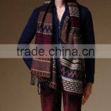 GZY 2015 High Quality Fashion Design Men Wholesale Plain Shawl thumbnail-2