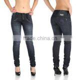Cotton Spandex Mens and Ladies Jeans OEM Minimum Order 500 Pieces Accepted thumbnail-2