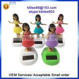 Solar Hula Girl,Solar Dancing Lady,solar Dancing Hula Girls With Car Decorative Gift Sun Doll Factory Wholesale thumbnail-1