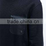 OEM Winter Chest Zipper Pocket Hoodies Mens Hoodie Wholesale thumbnail-4