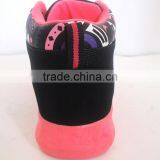 2017 Black PU Upper Pink Outsole New Model Shoes Women thumbnail-5