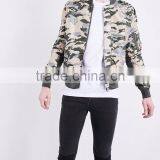 MGOO Customize All Over Camouflage Pattern Printed Men's Reversible Bomber Jacket With Zipped Pocket Sleeve thumbnail-4