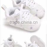 Infant Shoe Baby Girl Shoes White Star Pattern Lovely Baby Sport Shoes thumbnail-5