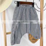 Wholesale Harem Pants Gingham Cotton Fabric Children Clothes Online Shop China thumbnail-4