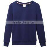 Customized Designs Wholesale Plain Blank Cheaper Crewneck TC65/35 Fleece Hoodies&sweatshirt thumbnail-3