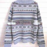 2016 New Design 100% Wool Shrug Men's Intarsia Heavy Winter Sweaters thumbnail-2