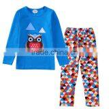 S16061A Children Sleepwear With Smart Animals Cartoon Girl's Sleepwear thumbnail-3