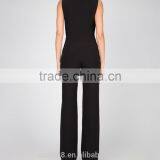 2016 v Neck Black Women Jumpsuits thumbnail-3