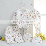 Wholesale Newborn Printing Hot Sale Cotton Baby Clothing Gift Sets thumbnail-1