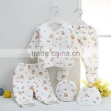 Wholesale Newborn Printing Hot Sale Cotton Baby Clothing Gift Sets thumbnail-1