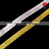 Women Underwear Colorful Shiny Bra Straps In Silver thumbnail-1