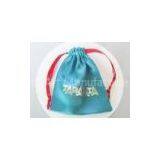 Blue Jewelry Drawstring Pouch