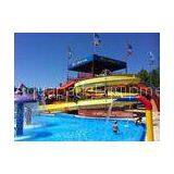 Custom Kids' Water Playground Equipment, Childrens Fun Play Fiberglass Spiral Slides thumbnail-1