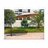 Heavy Duty 3M Waterproof Polyester Outdoor Patio Umbrellas , Cantilever Garden Parasol