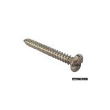 Countersunk flat head tapping screws with cross drive
