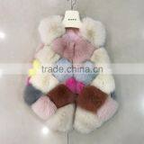 SJ043 Newest Design Colorful Top Quality Fox Apparel Gilets thumbnail-1
