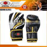 Boxing Gloves Bag Training MMA Leather Sparring Fight Punching Muay Thai