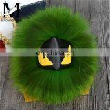 2015 High Quality Raccoon Fur Keychain for Bag Charm Monster Keychain thumbnail-5