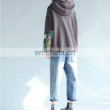 Fashion Hooded Sweater Winter Women Casual Short Sweatshirt Pullover Hoodies thumbnail-5