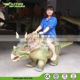 Outdoor Playground Animatronic Animal Dinosaur Rides With Human Control thumbnail-4