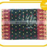 New African Cotton Damask Bazin Riche Dresses Embroidery For Women thumbnail-5