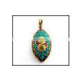 SF-N1003 Brass Coral Pendant thumbnail-1