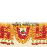Bandanwar Flower Toran Indian Home Decor Diwali Door Decoration thumbnail-1