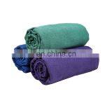 Anti-slip Custom Logo Absorbent Microfiber Unique OEM Yoga Mat Towel thumbnail-1
