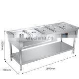 Golden Ware Kitchen Equipment Stainless Steel Buffet Electric Food Display Warmer Chafing Dish