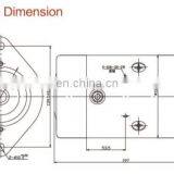 1,7 кВт 12-ти вольтный гидравлический двигатель постоянного тока, используемый в погрузчиках thumbnail-6