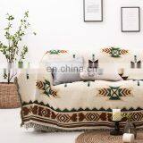 Amazon Hot Sale RAWHOUSE Woven Geometric Vintage Style Bohemian Christmas Blanket thumbnail-4