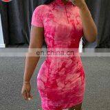 Женская повседневная свободная платье с контрастными строчками, капюшоном с шнуром, опущенными плечами и большим карманом