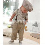 New Boys Baby Clothes Toddler Set Gentleman Striped Suit Kids Children's Boys Clothing thumbnail-1