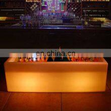Factory Price Promotional Plastic Bar Ice Bucket With LED RGB Light thumbnail-1