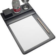 Meeting Clipboard Legal Size Leather Documents Notepad Holder With Pen Holder thumbnail-3