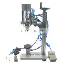 YTK-5.LTX-80 Manual Pneumatic Perfume Medicine Bottle Glass Bottle Capping Machines