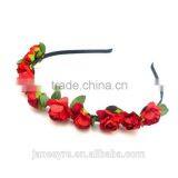 Handmade Wedding Decorative Floral Flower Head Wreath For Hair thumbnail-6