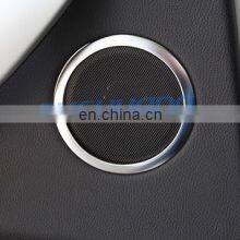 4pcs For BMW 3 Series F30 F34 316 320i 328i Car-styling ABS Chrome Door Speaker Sound Ring Trim Accessories thumbnail-1