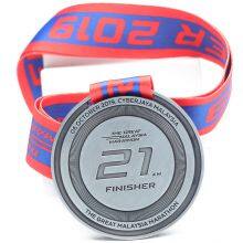 Custom Metal Wooden Crystal Material 2022 Marathon Medal Display Half Marathon Medals thumbnail-5