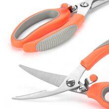 5 in One Household Heavy Duty Stainless Steel Blade House Kitchen Shears and Seafood Scissors thumbnail-4