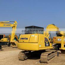 Fully Maintenance Komatsu Second Hand Pc70-8 Mini Crawler Hydraulic Excavator
