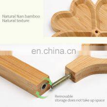 Large Capacity Wedding Cupcake Holder Cake Stand Bamboo Serving Tray Fruit Candy Display Tower thumbnail-4