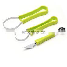 Three-Piece Set Salad Food Multifunctional Easy Plastic Handy Creative Manual Vegetable Fruit Cutter thumbnail-4