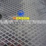 General Mesh Aluminum Expanded Machine Guard Screen,silver and Powder Coated