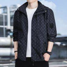 Stylish Colorful Casual Sports Windproof Waterproof Men's Long Sleeve Sunblock Yoga Jacket thumbnail-3