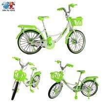 XINYU 1:8 Scale Girl Bicycle Die-cast Metal Vehicle Toy Stimulated Bike Model thumbnail-2