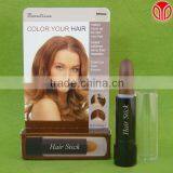 4 gr Temporary Cosmetic Touch Up Hair Color Makeup Stick TOPFASHION Cover Your Grey White Hair Stick (802H-Card Box) thumbnail-1