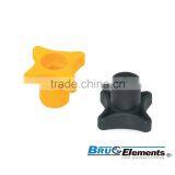 Plastic Cross Knobs With Through Thread BK8.0016