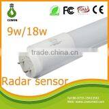18W Microwave t8 Radar Sensor Led Tube