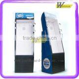 Supermarket Promotion Accessory Floor Cardboard Hanging Display
